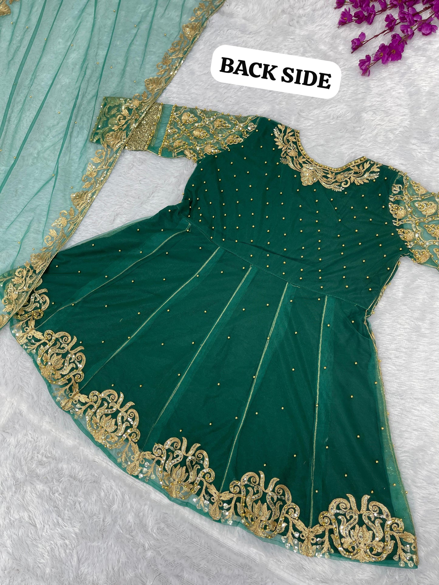 Green Salwar Kameez Readymade Pakistani Stitched New Indian Ready To Wear Wedding Suit