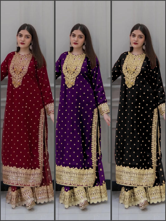 Salwar Kameez Readymade Pakistani Stitched New Indian Ready To Wear Wedding Suit