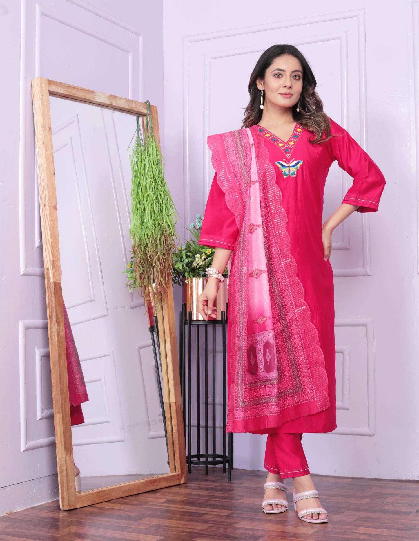 Pink Ready To Wear Dress Indian salwar kameez set