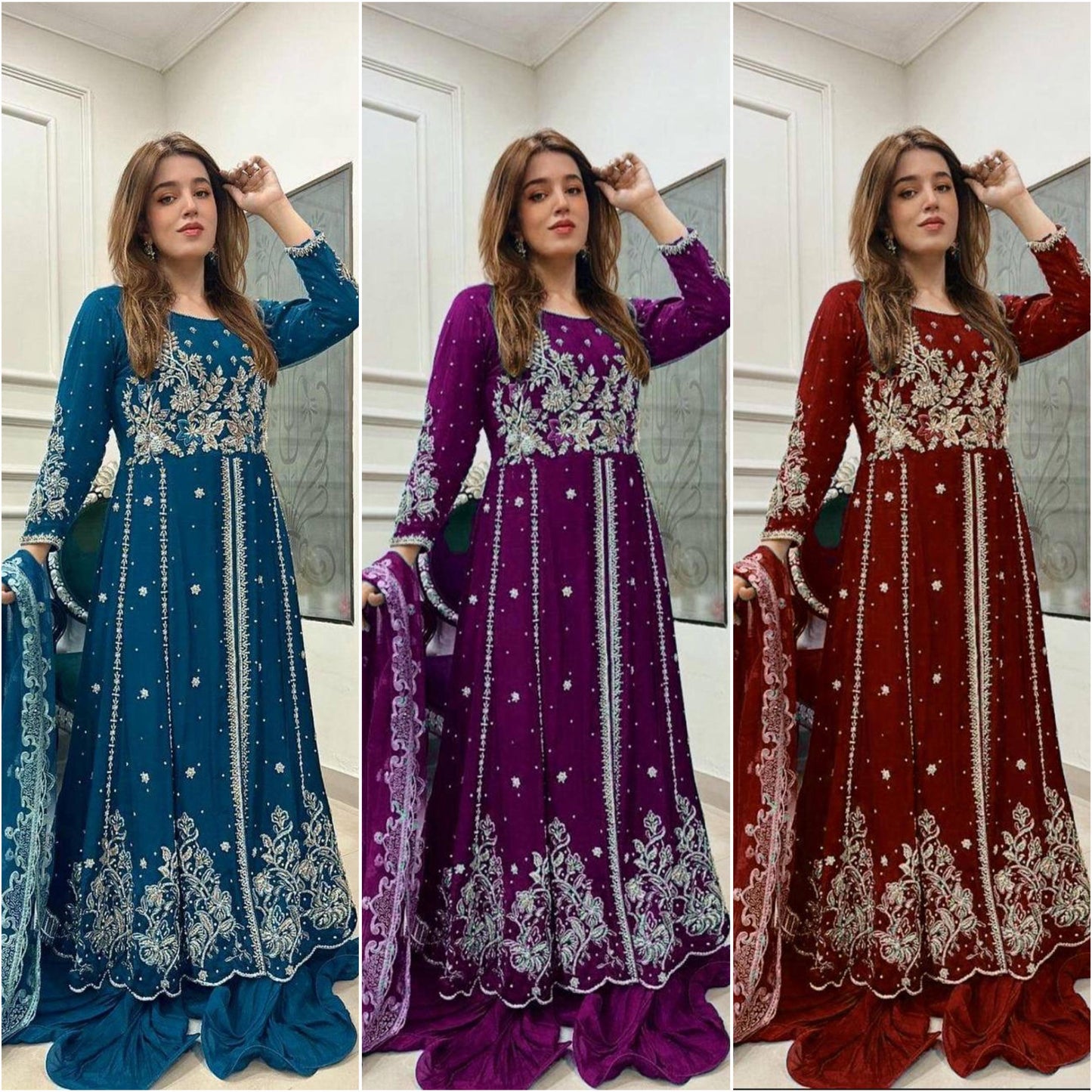 Salwar Kameez Readymade Pakistani Stitched New Indian Ready To Wear Wedding Suit